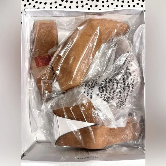 Steve Madden Rookie Bootie Chestnut Suede Boots Size 8 - Picture 7 of 8